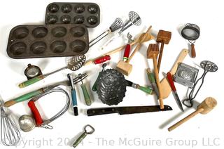  Kitchen Utensils, Muffin Pans and Tools