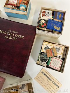 Matchbook Cover Collection and Album