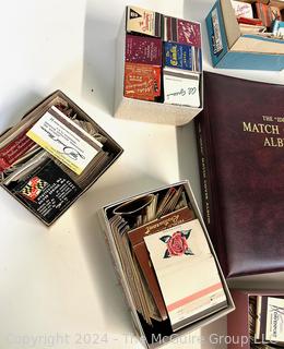 Matchbook Cover Collection and Album