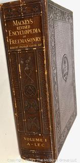 Mackey and Clegg Revised "Encyclopedia of Freemasonry and Kindred Sciences" Vol. 1, 1929 