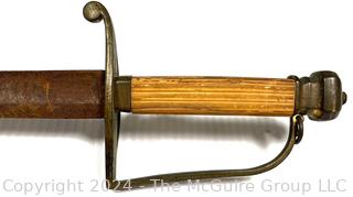 Vintage Sword without Scabbard. Review All Photos and Make your Own Assessment.