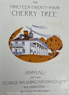 1922 and 1924 Yearbooks "The Cherry Tree" from George Washington University