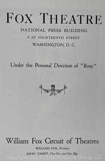 Four (4) Books Including Sears Houses Design Books , Dedication of the Fox Theater in WDC, and Wonder Woman Comics