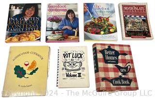 Seven (7) Cook Books Including Barefoot Contessa 