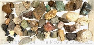 Collection of Minerals, Rocks & Fossils 