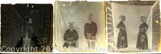 Antique Glass Photo Negative Plates Circa 1900.  4" × 5" 