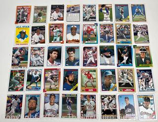 ~ 1985-1995 Topps and Upper Deck Baseball Cards