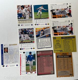 ~ 1985-1995 Topps and Upper Deck Baseball Cards