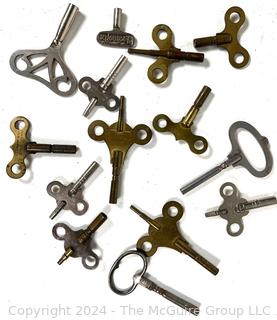 Collection of Skeleton Keys and Clock Keys