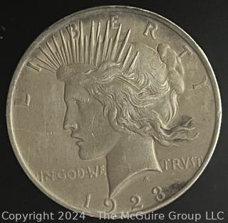 1923 Peace Dollar Coin