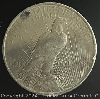 1923 Peace Dollar Coin