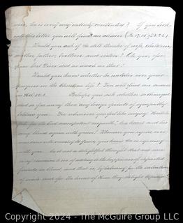 Letters from the Olcott Family of Georgetown and Glencarlyn VA circa 1880's