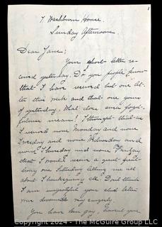 Letters from the Olcott Family of Georgetown and Glencarlyn VA circa 1880's