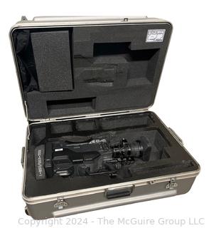 SONY Digital Video Camera Model DXC-D-30 #18129 and SHOC-STOP Container with Wheels. Measures 21 x 13 x 33". Untested