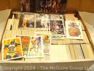 Box of Baseball Cards from the 1980-90's (>1,100 cards) Near Mint condition