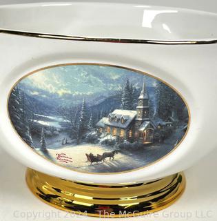 Crystal and Thomas Kincade Porcelain Bowl