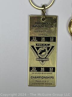 ECAC Champions Commemorative Watches (1995-1996) and NCAA Keychain Fob