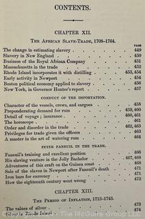 Two (2) Volume Set of Economic & Social History of New England, 1620-1789 by William B Weeden, 1890