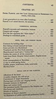 Two (2) Volume Set of Economic & Social History of New England, 1620-1789 by William B Weeden, 1890