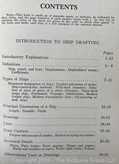 Ship Drafting by Edgar P. Trask and John P. Comstock, 1939