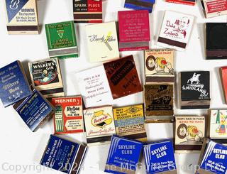 Collection of Vintage Matchbooks with Matches