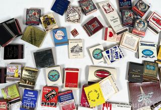 Collection of Vintage Matchbooks with Matches