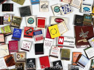 Collection of Vintage Matchbooks with Matches