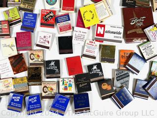 Collection of Vintage Matchbooks with Matches