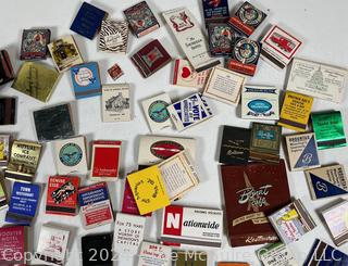 Collection of Vintage Matchbooks with Matches