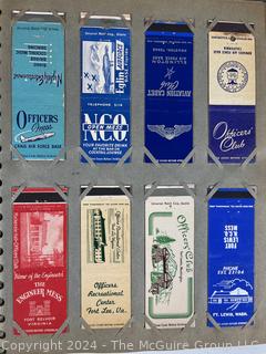 Album Full of Vintage Matchbooks Covers