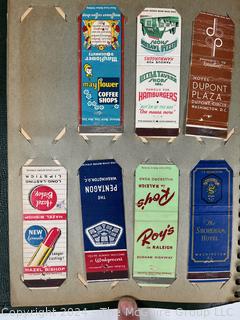 Album Full of Vintage Matchbooks Covers