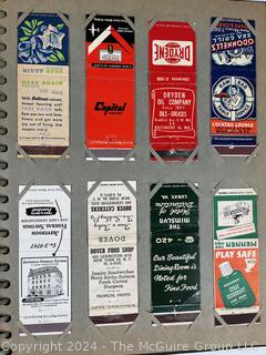 Album Full of Vintage Matchbooks Covers