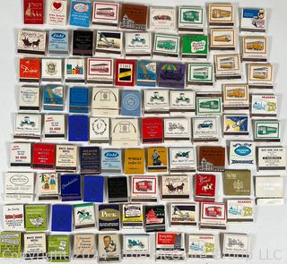 Collection of Vintage Matchbooks with Matches