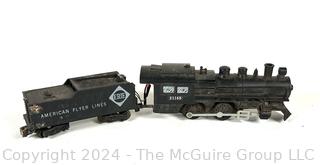 Lionel Train Including Coal Tender, Engine, Pullman Car and Bag of Vintage Electronic Single Throw Switches (N16-00A, 2 Amp , 125 V.A.C.)