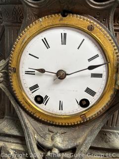 Seth Thomas & Sons Victorian Figural Mantel Clock