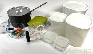 Group of Kitchen Ware Items