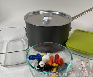 Group of Kitchen Ware Items