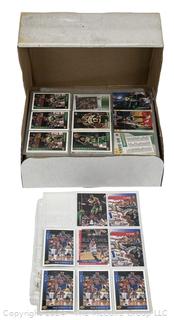 Box of Vintage NBA Basketball Trading Cards