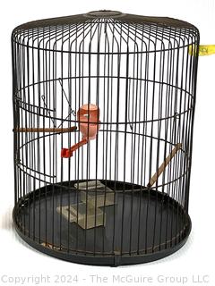 Round Metal Bird Cage