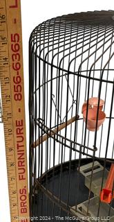 Round Metal Bird Cage