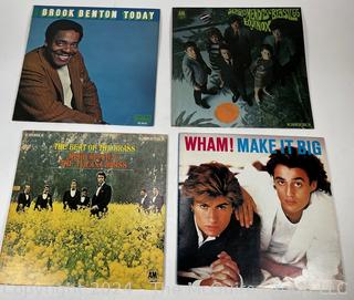 Four (4) Vinyl LP Records Including Wham