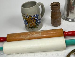 Rolling Pins, Beer Mug, Novelty, Plate and Tankards