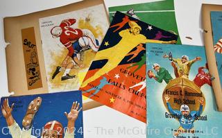 Groveton High School, Fairfax VA Sports Ephemera From the 1950's