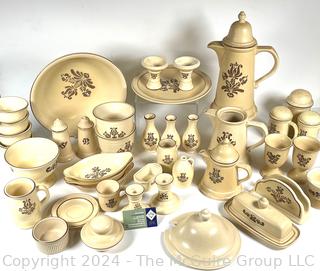 Pfaltzgraff "Village" Stoneware Dinnerware Set, 1976