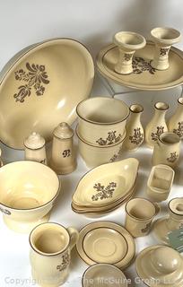 Pfaltzgraff "Village" Stoneware Dinnerware Set, 1976