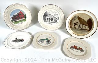 Selection of Six Commemorative Plates