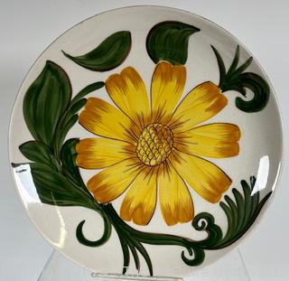 Hand Painted Pottery Plates Trays and Planters