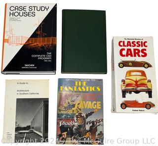 Five (5) Books on Architecture and Cars