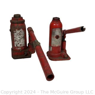 Two (2) Hydraulic Car Jacks