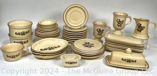 Pfaltzgraff "Village" Stoneware Dinnerware Set, 1976